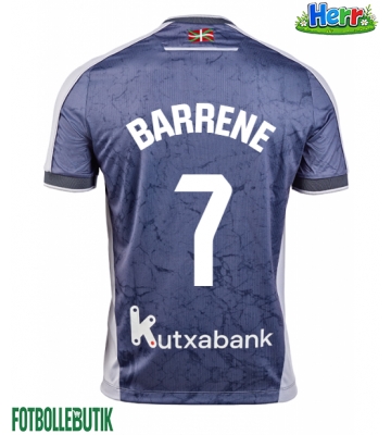 Real Sociedad Ander Barrenetxea #7 Bortatröja 2025-26 Kortärmad